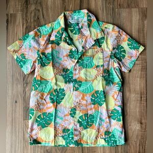 Boys Janie and Jack button down shirt size 7